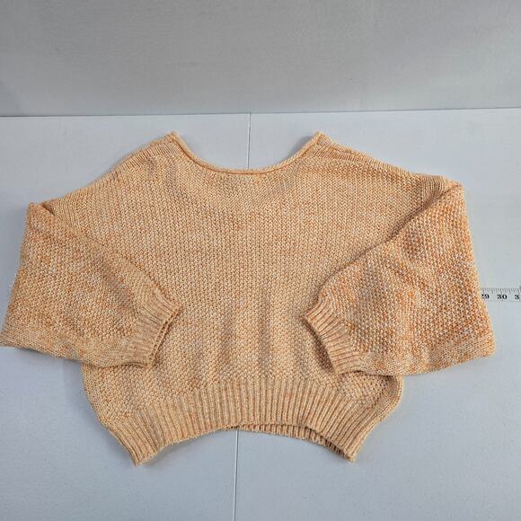 Saturday Sunday by Anthropologie Women’s Sweater Medium peach pullover Knit M - Picture 2 of 7
